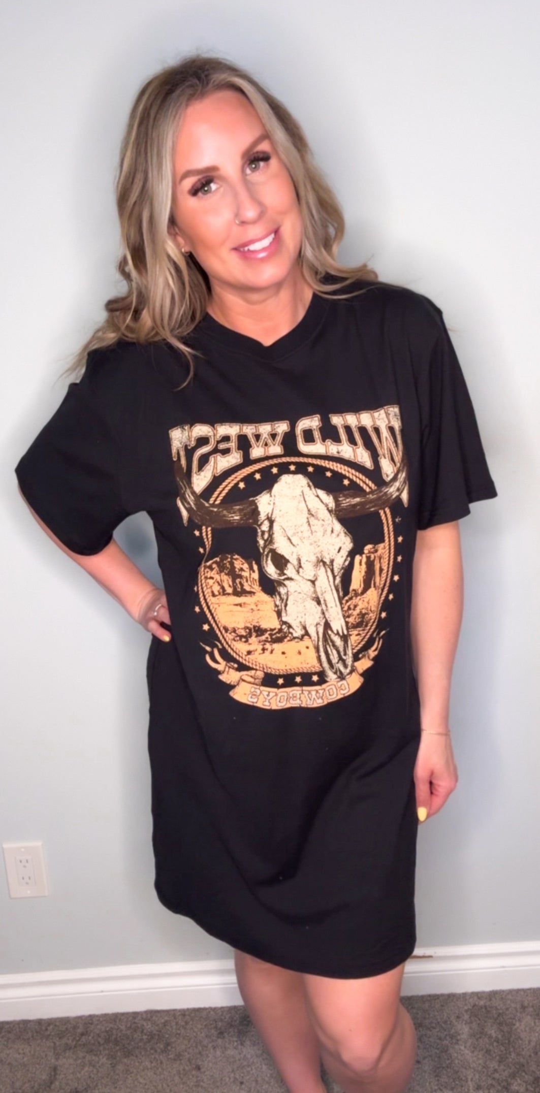 Wild West T Shirt Dress