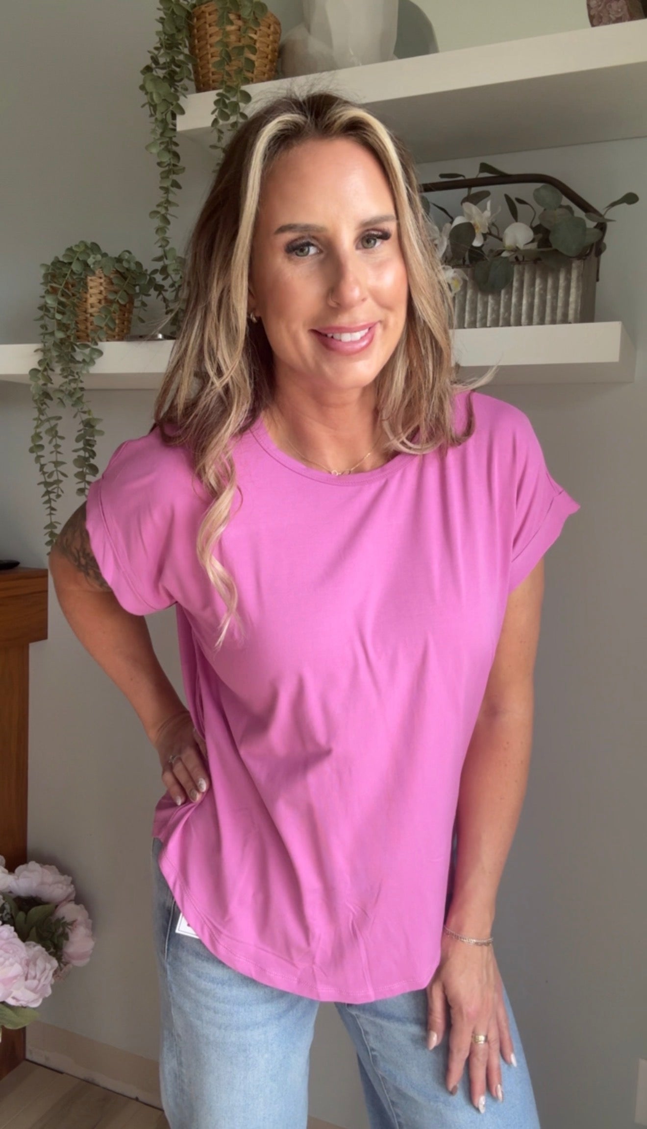Blush Tee