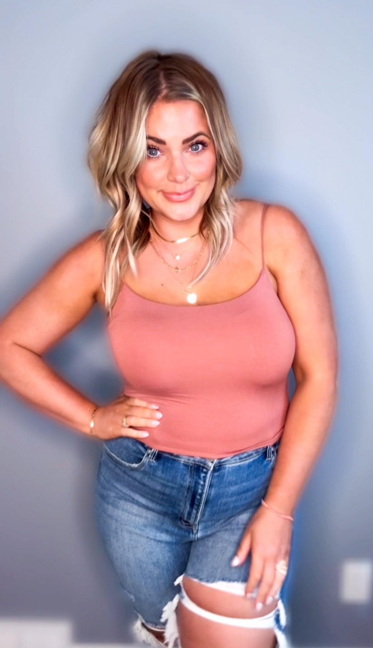 The Tilly Mini-strap Crop Tank- Black Restock!!!