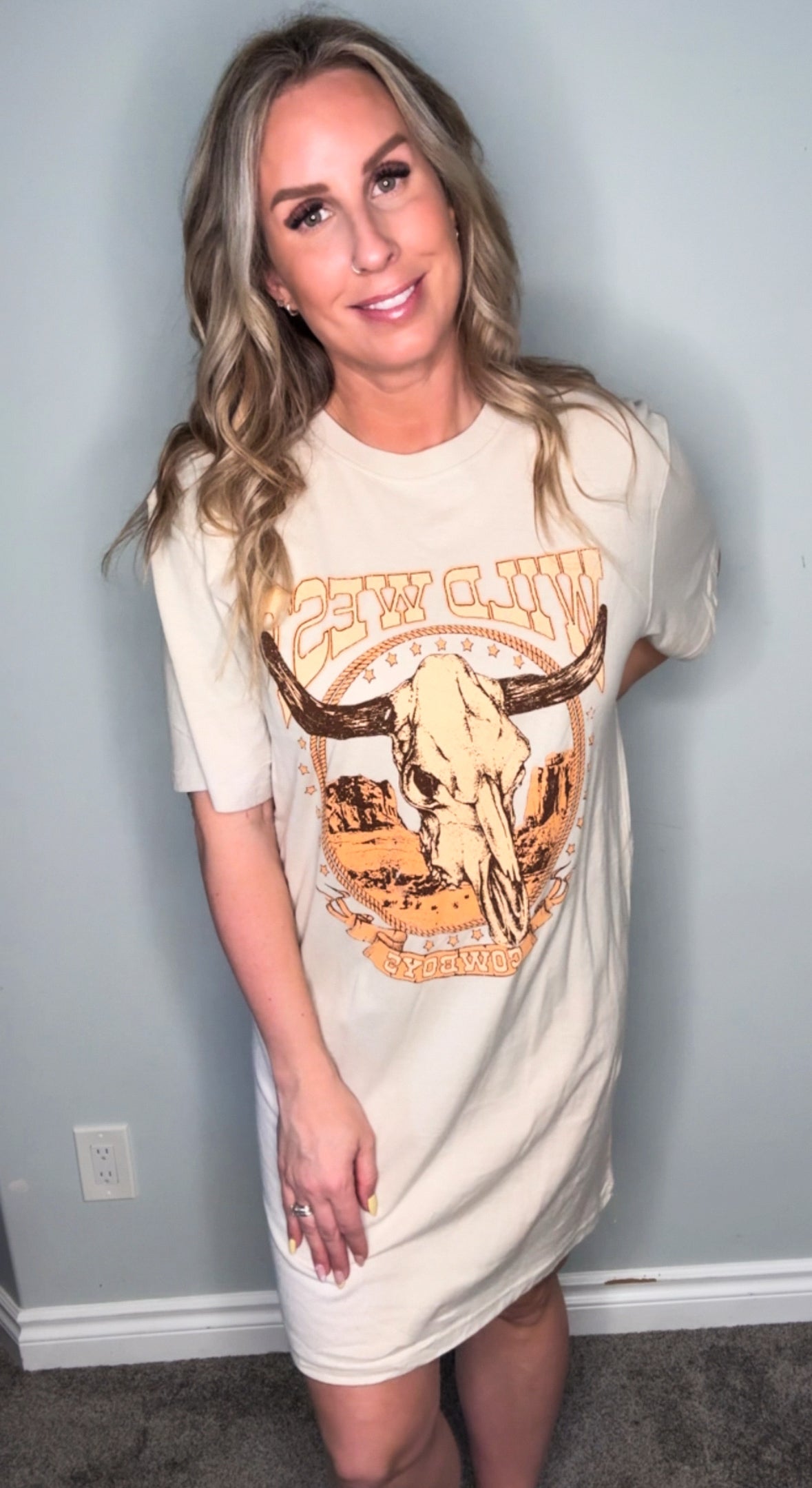 Wild West T Shirt Dress