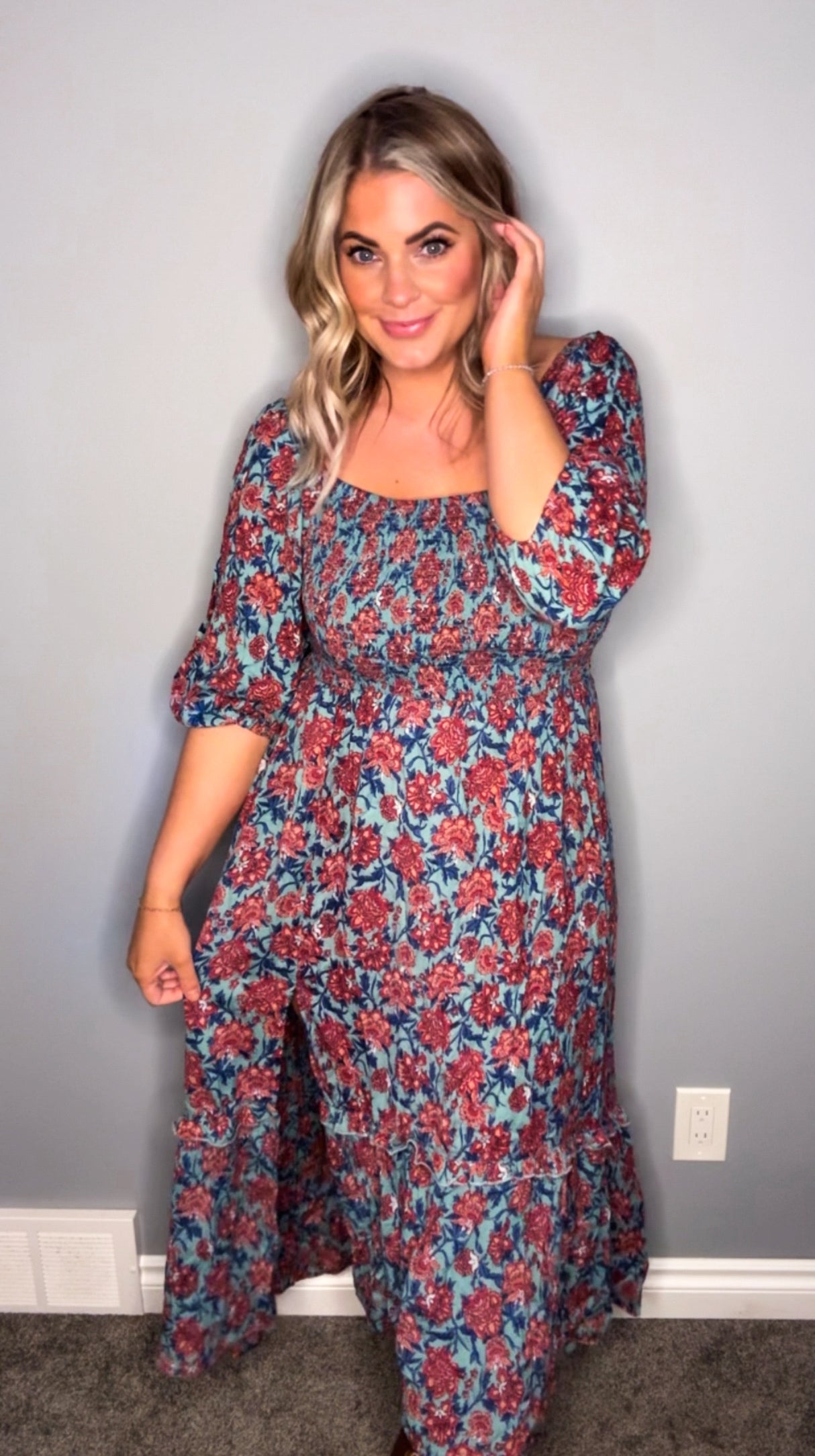 Flirty Floral Dress