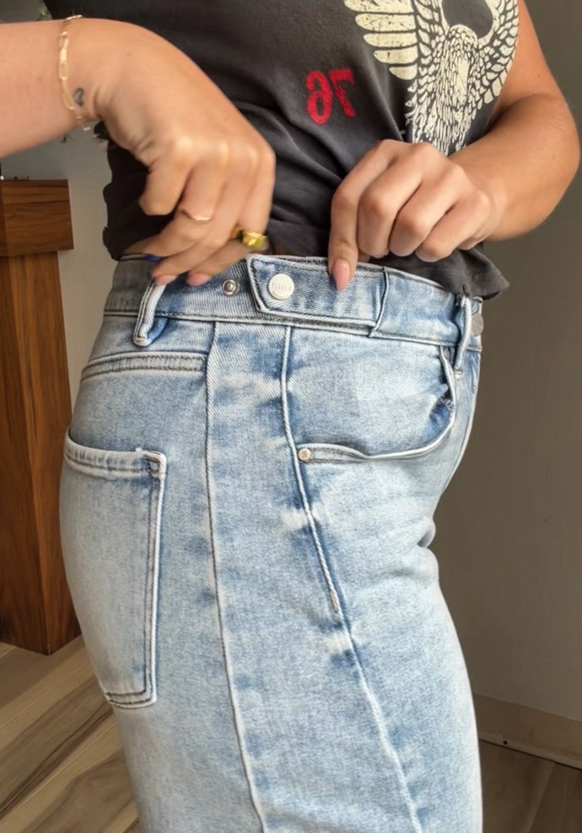 Kaiden Denim With Adjustable Waist Band