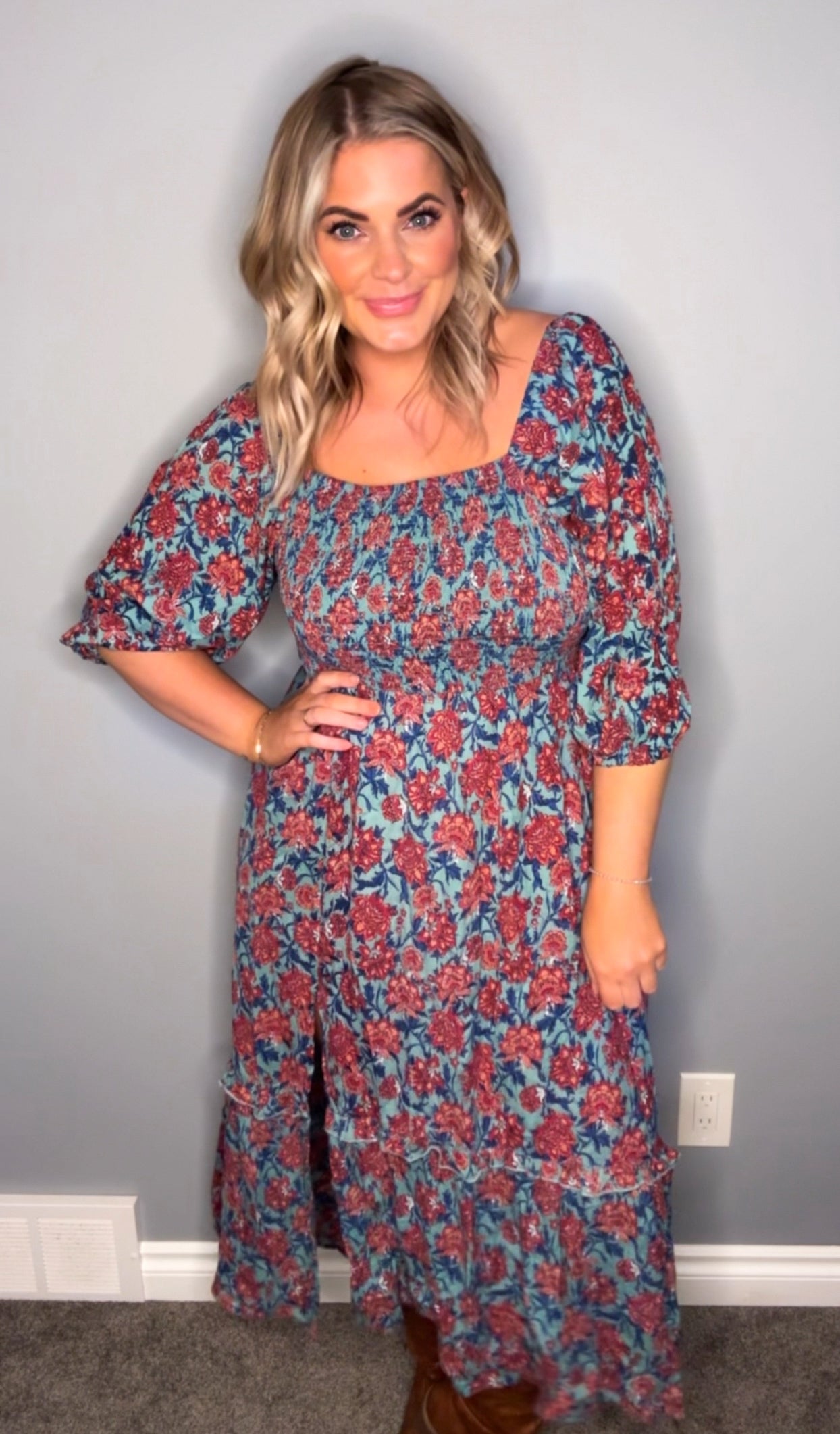 Flirty Floral Dress