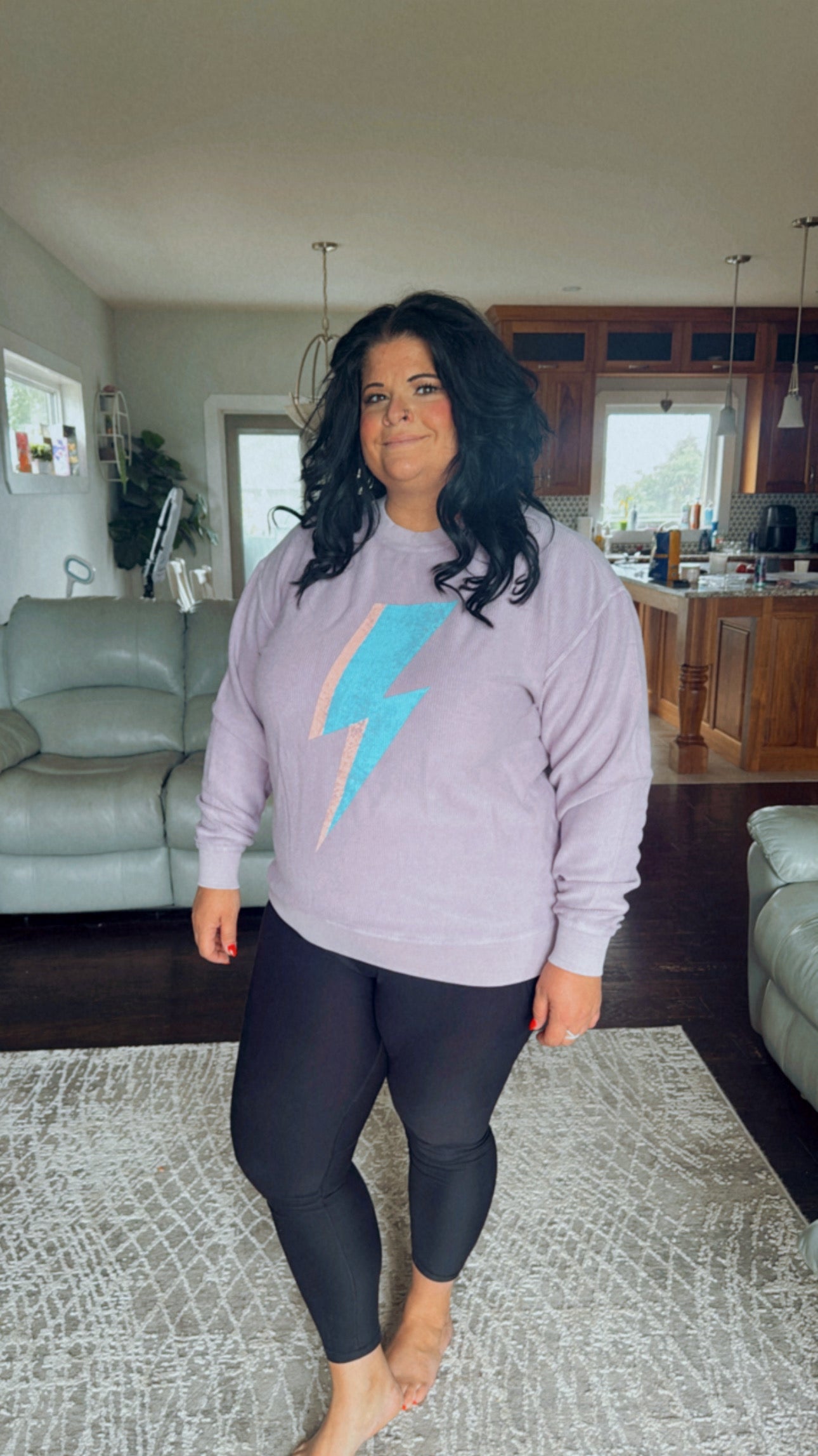 Bolt Graphic Crewneck