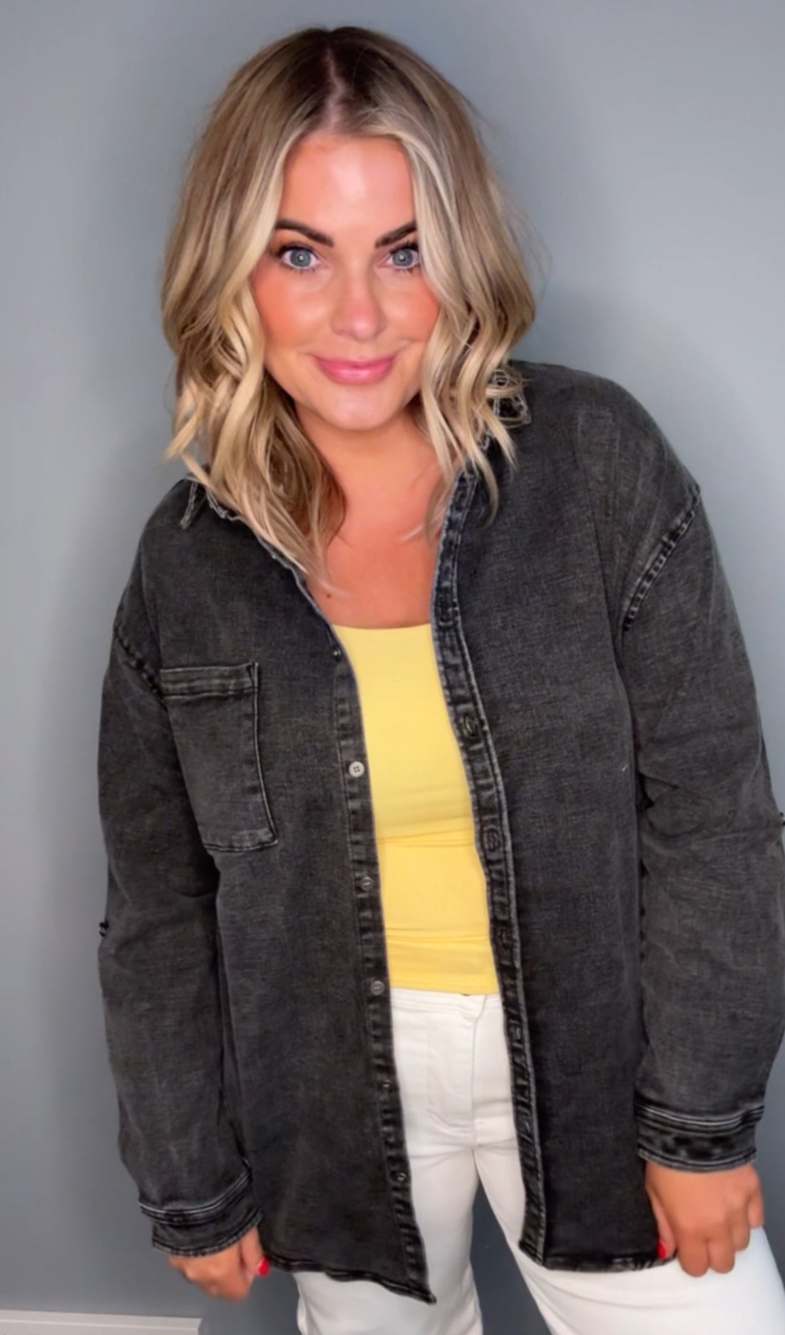 The Lane Denim Coat