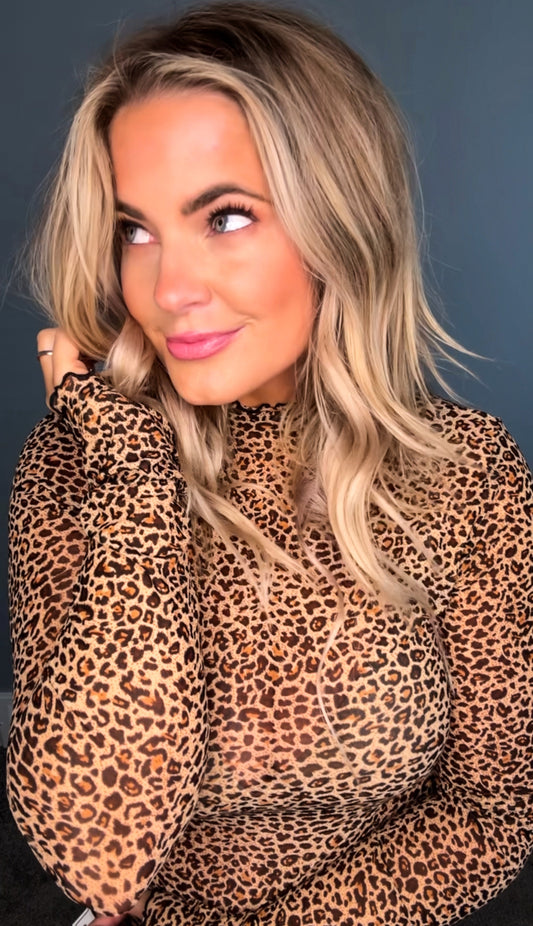 Wild and Free Mesh Top
