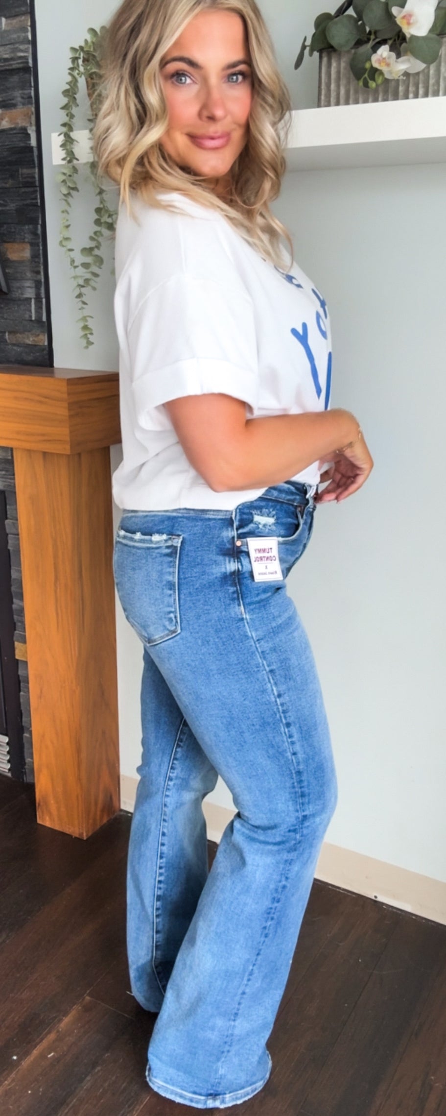 Branden Tummy Control Denim