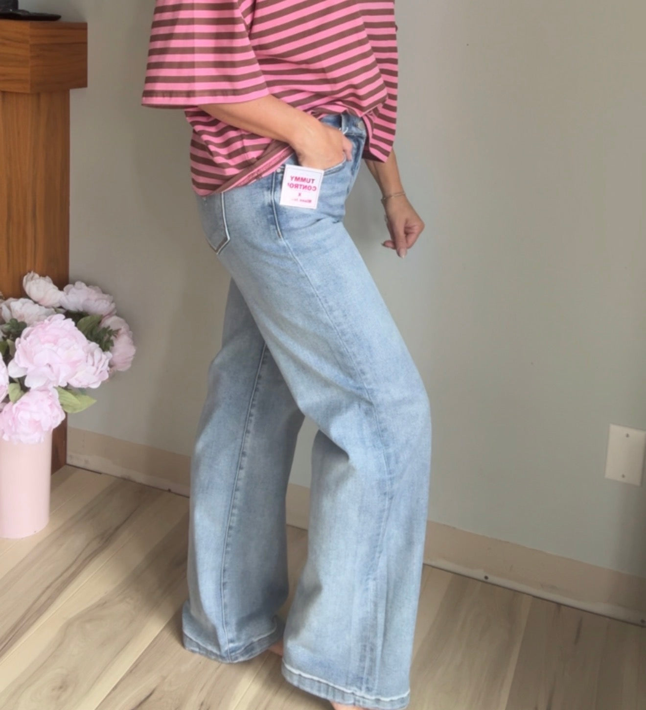 Vinny Tummy Control Denim