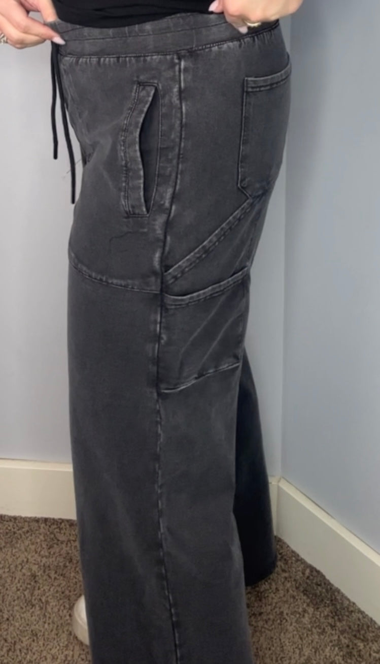 Josie Wide Leg Joggers