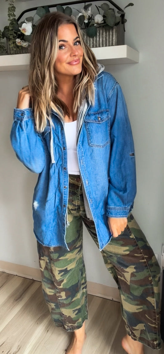 Indie Jacket- New Medium Wash