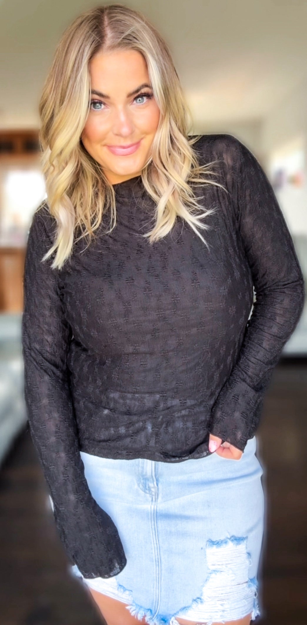 Tiffani Sheer Tops