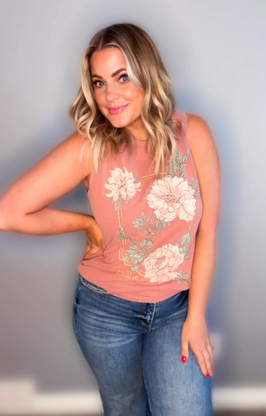 Betsy Flower Tank