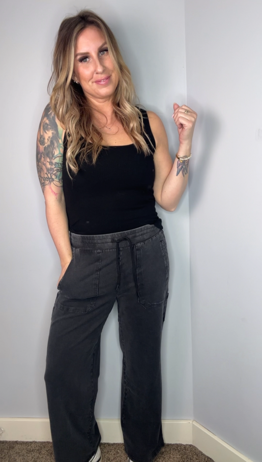 Josie Wide Leg Joggers