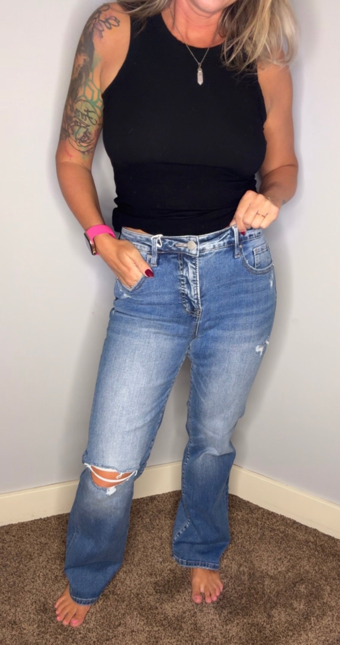 Liam Tummy Control Denim