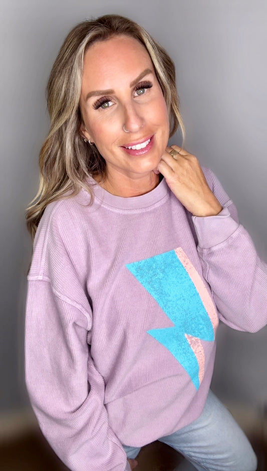 Bolt Graphic Crewneck