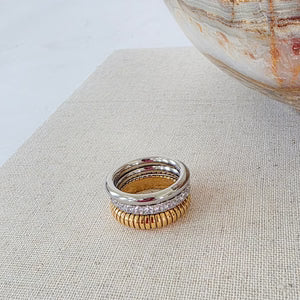 Element Stacked Ring Set