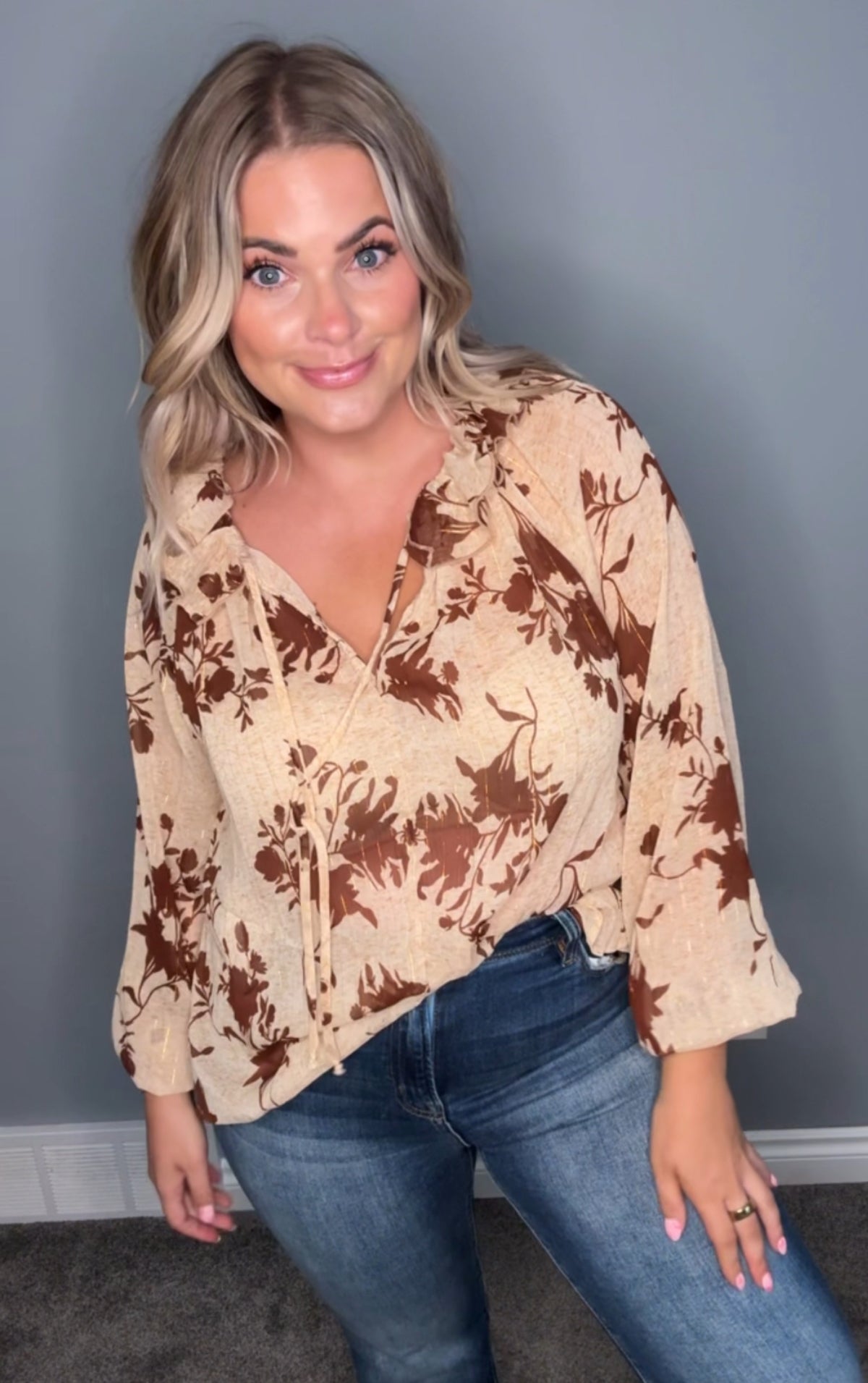 Myra Floral Blouse