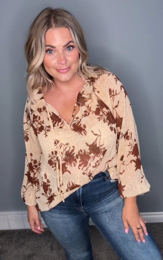 Myra Floral Blouse