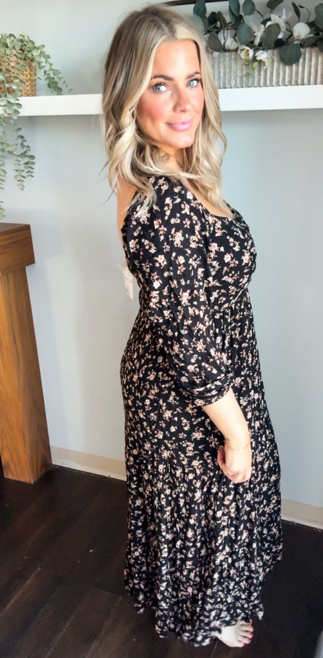 Feeling Like Spring Floral Dress