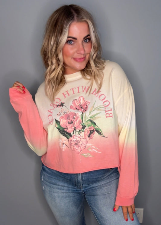 Bloom With Grace Top Long Sleeve