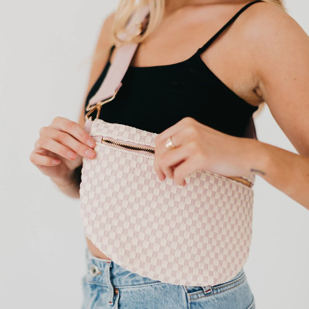 Beckham Checkered Cross Body